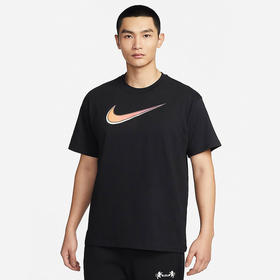 Nike/耐克短袖男夏新款LEBRON詹姆斯篮球运动宽松纯棉黑T恤FV8407-010