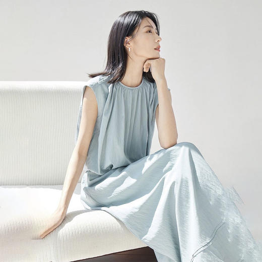 LPIUTY法式高级无袖套装上衣B08ZJ-680713-1 半裙B08ZJ-680713-2（下单3-7天发货） 商品图2