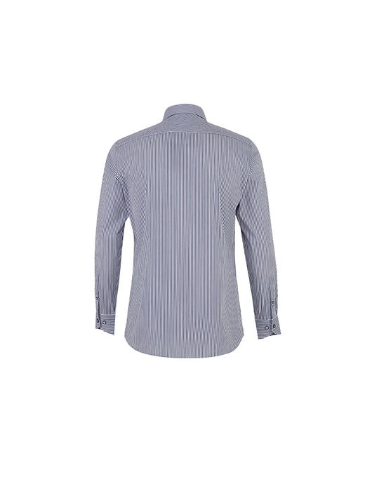 callisto蓝色意大利面料长袖衬衫 商品图1