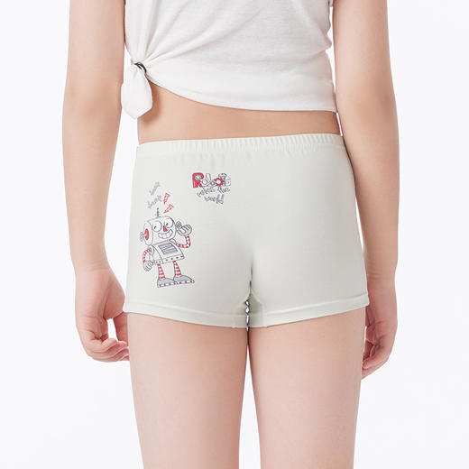 都市丽人眯雅佳童裤舒肤棉平角裤纯棉平角男童内裤JKTB13 商品图3