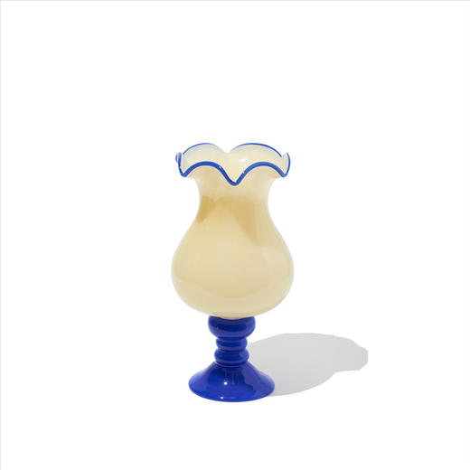 简约中古奶油复古玻璃花瓶摆件客厅餐桌水培插法式轻奢风装饰品 商品图7