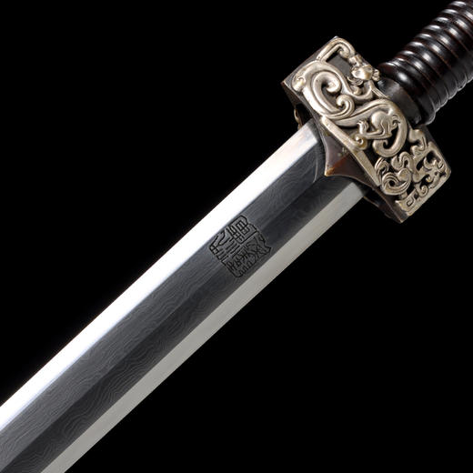 银龙汉剑 手工传统 龙泉沈广隆宝剑 收藏镇宅宝剑 sgl-6033未开刃 商品图3