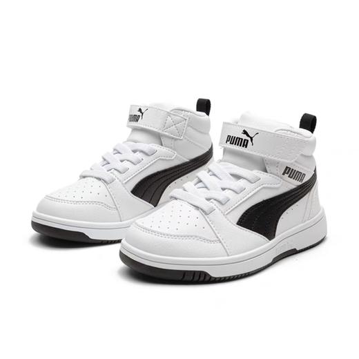 PUMA彪马童鞋板鞋儿童魔术贴弹力鞋绳中高帮篮球运动鞋 商品图3