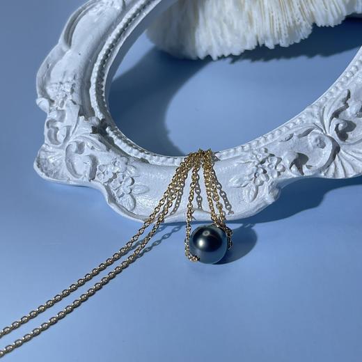 北京仓｜Eva Strepp-kette lift-大溪地珍珠 项链［德国设计师］ 商品图4