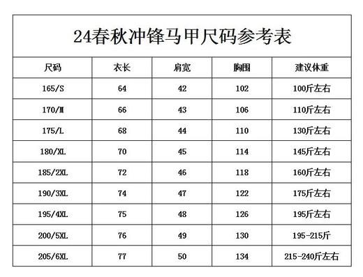 【春秋冲锋马甲】新款春秋男女同款冲锋马甲03h 商品图10