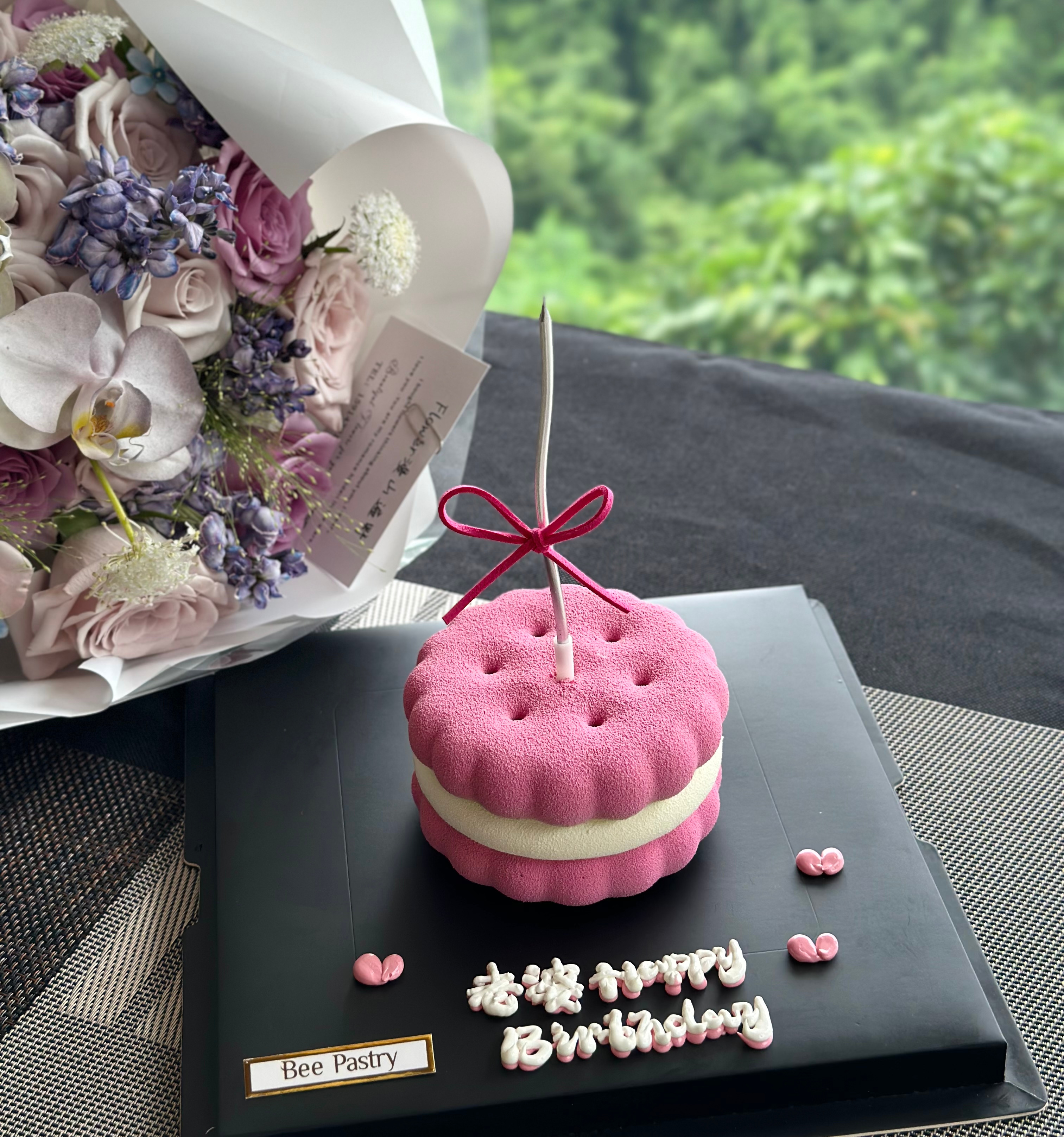 emoji慕斯E款 丝带蜡烛