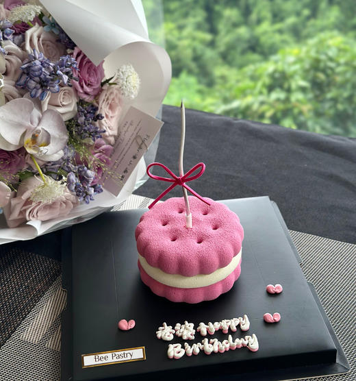 emoji慕斯E款 丝带蜡烛 商品图0