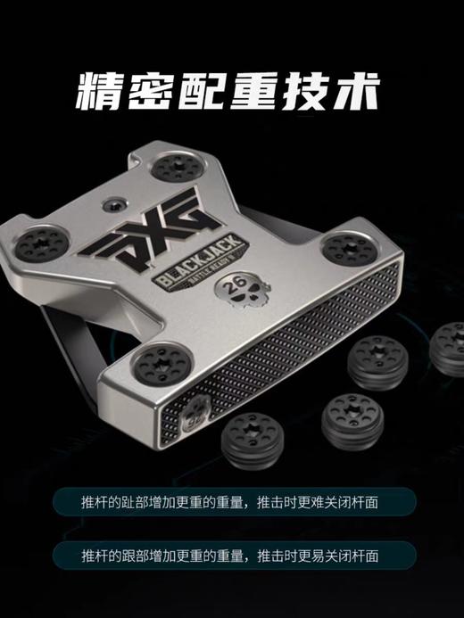 PXG 黑杰克 小头推杆  骷髅头 高尔夫 商品图0