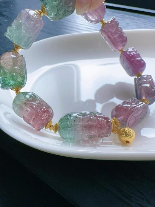 33.52g 雕刻碧玺手链 商品图3