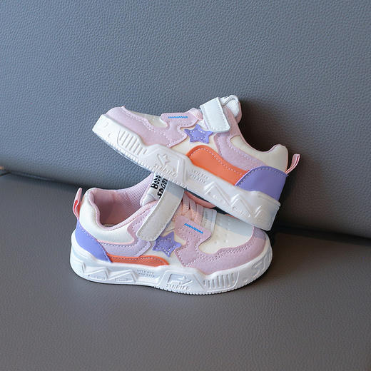 【时尚潮流，透气舒适，不负少年洋溢的朝气！】春秋款儿童板鞋 女童潮流运动鞋 中小童男童 休闲学生鞋 时尚外观 舒适耐穿-QQ 商品图1