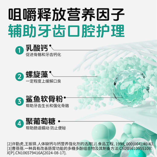 冒险与它狗狗洁齿骨100g 茶多酚除口臭异形磨牙棒 宠物耐咬磨牙 商品图2
