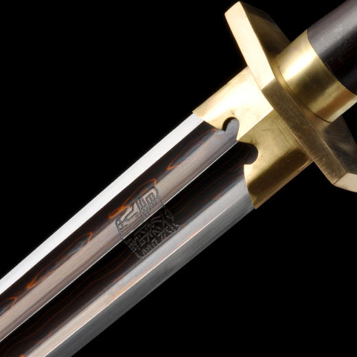 素装小汉剑 双槽短汉剑沈广隆剑铺镇宅宝剑龙泉沈广隆剑传统剑 sgl-6016未开刃 商品图4