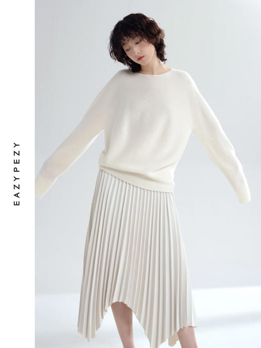 24AW 赫敏无缝一体羊绒衫 商品图1