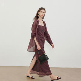 （小眠专属）LPIUTY ROW风气质衬衣/吊带连衣裙衬衣C12TJ-99915C 连衣裙C12TJ-99915D（下单3-7天发货）