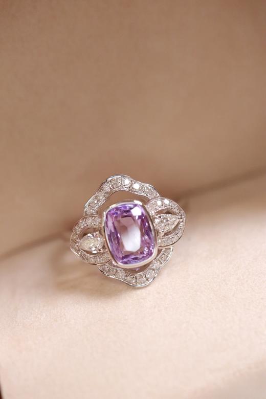 1.33ct 蓝宝石戒指 商品图6