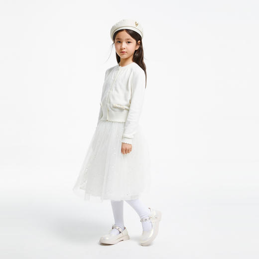 女童甜美圆领开衫新款安奈儿童装AG434530 商品图5