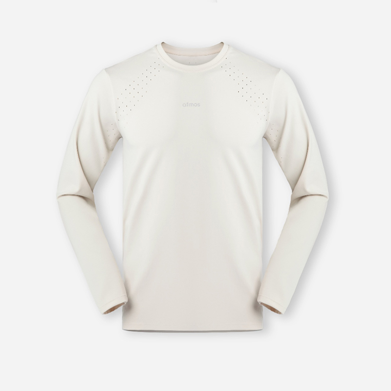 【两步路专享】afmos  男款COOLMAX全能运动长袖T恤