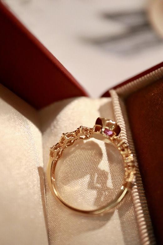 1.05ct 蓝宝石戒指 商品图4