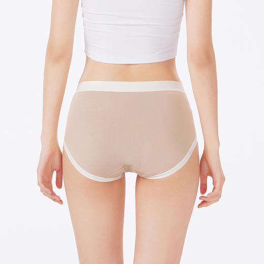 都市丽人内裤纤柔绵平角裤木代尔(恒温)女士内裤LKT5L3 商品图3
