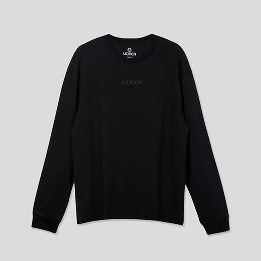 afmos 男女同款 运动机能宽松长袖T恤 商品图1