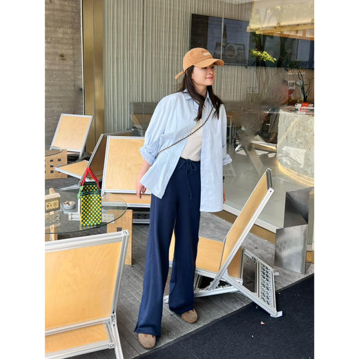 2408404   北欧品牌 baby蓝衬衫 宽松遮肉 clean fit 商品图6