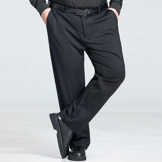 【特大码】【新款DSZ】大依优型大码商务休闲裤直筒长裤男舒适休闲商务简约百搭加肥加大男装 商品图4