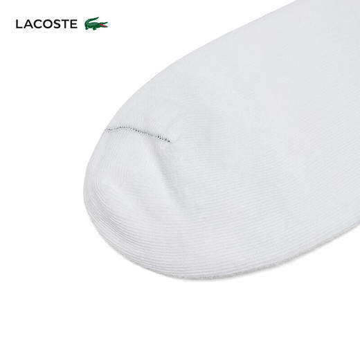 Lacoste法国鳄鱼男女同款新款条纹休闲舒适透气短筒袜子RA2932-98 商品图3