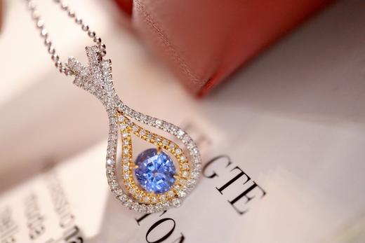 1.3ct 蓝宝石吊坠 商品图7
