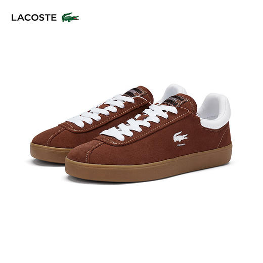 Lacoste法国鳄鱼女鞋新款低帮时尚绒面防滑休闲鞋板鞋48SFA0010 商品图2