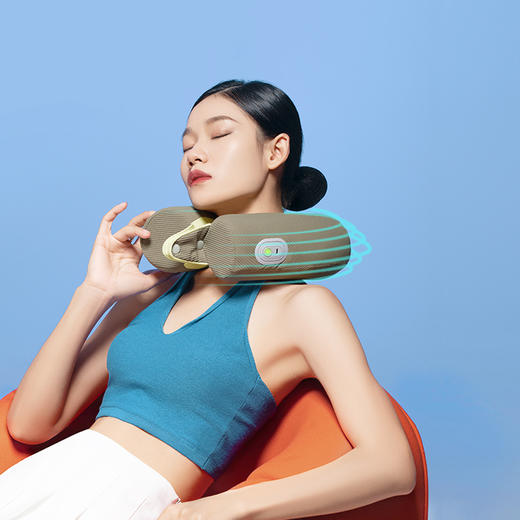 和正 U型多功能颈椎按摩器 | 反弓牵引 双向正反按摩 推揉拨按 一枕多用 按摩不设限 商品图0