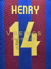收藏系列 亨利 巴萨队14号 亲笔签名球衣 商品缩略图2