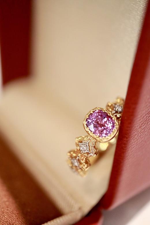 1.05ct 蓝宝石戒指 商品图2