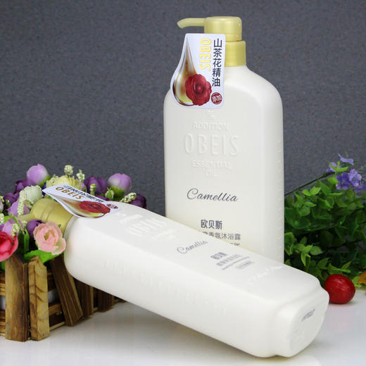 OBEIS欧贝斯洗发水 山茶花顺滑控油去屑柔顺蓬松洗头膏男女留香 商品图3