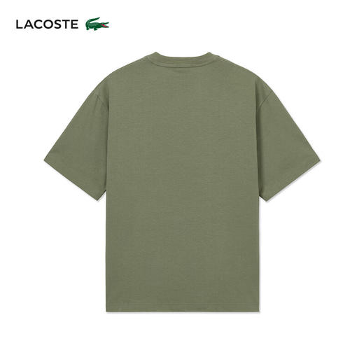 Lacoste【王一博同款】法国鳄鱼情侣款新款休闲T恤TH2745-10 商品图2