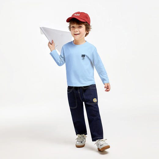 男童萌趣印花打底衫新款安奈儿童装实体店同款XB431708 商品图5