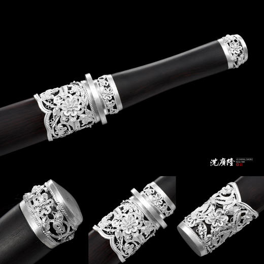 迷你小龙泉 龙泉短剑礼品短剑收藏剑沈广隆剑铺龙泉沈广隆宝剑 sgl-7006 未开刃 商品图3