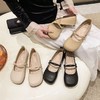【温柔晚晚风❗️软底玛丽珍单鞋】脚感舒适，柔软轻盈，显瘦显高，女新款复古浅口百搭懒人豆豆鞋凉拖鞋 商品缩略图0