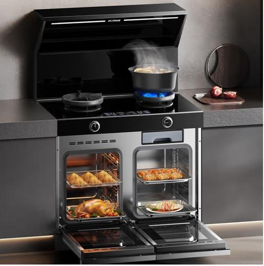 方太（11798）高端集成烹饪中心JJZT-ZKS-S16K蒸烤独立大双腔（天然气） 商品图5