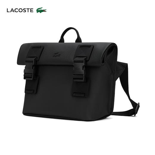 Lacoste法国鳄鱼男士新款时尚潮流拉链搭扣通勤斜挎包NH4439OO 商品图2