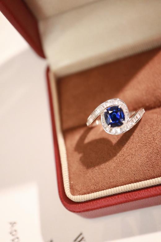 1.11ct 蓝宝石戒指 商品图4