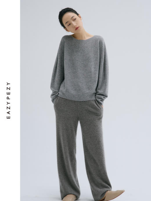 24AW 赫敏无缝一体羊绒衫 商品图3
