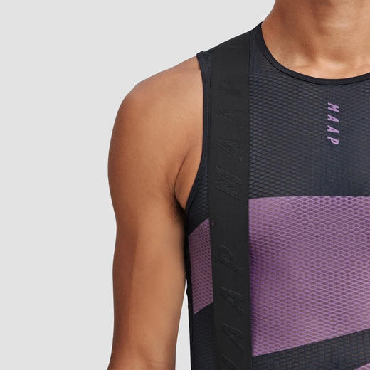 MAAP Evolve Team Base Layer Black 男士网眼打底衫 商品图4