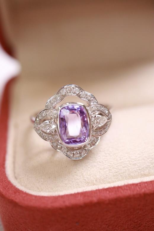 1.33ct 蓝宝石戒指 商品图1