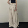 裁缝学苑AS321裤子纸样女装棉麻山本裤新款不规则高腰阔腿西装裤版型 商品缩略图3