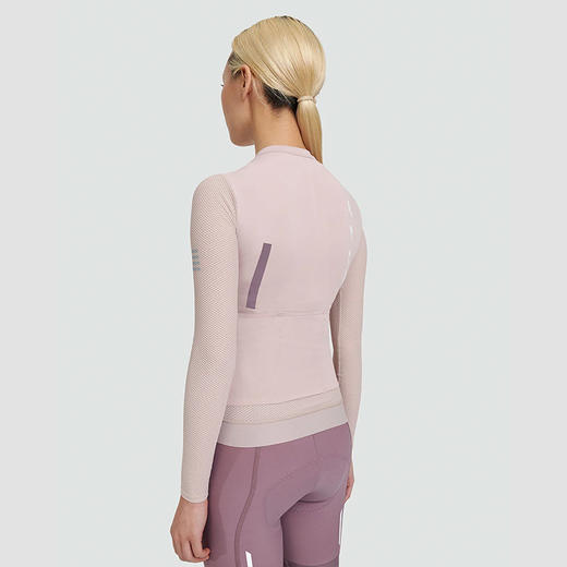 MAAP Women's Evade Pro Base LS Jersey 灰粉 女士长袖骑行服 商品图2