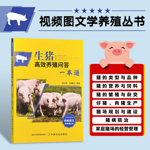 生猪高效养殖问答一本通（视频图文学养猪） 商品图0