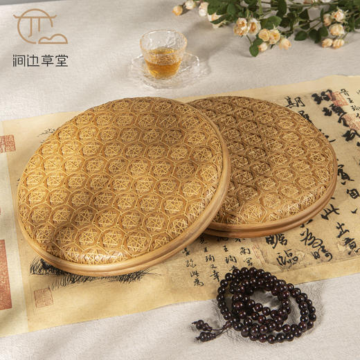 纯手工精编茶饼盒(收纳盒) 商品图8