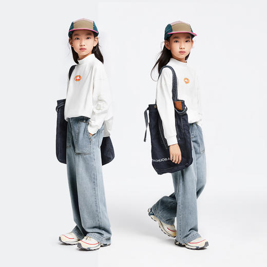 女童牛仔单裤秋季新款安奈儿童装EG436517 商品图3