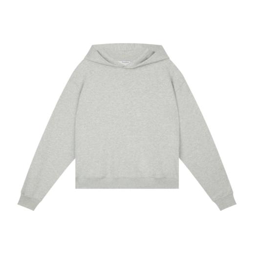 WassupHouse宽松短宽印花插袋连帽卫衣 商品图11