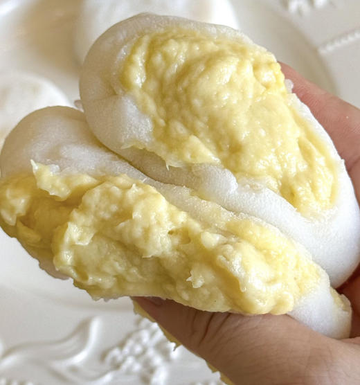 【榴莲控】冰凉好味道  猫山王冰皮月饼  需冷冻保存 单颗可拍  满128元配送 商品图1